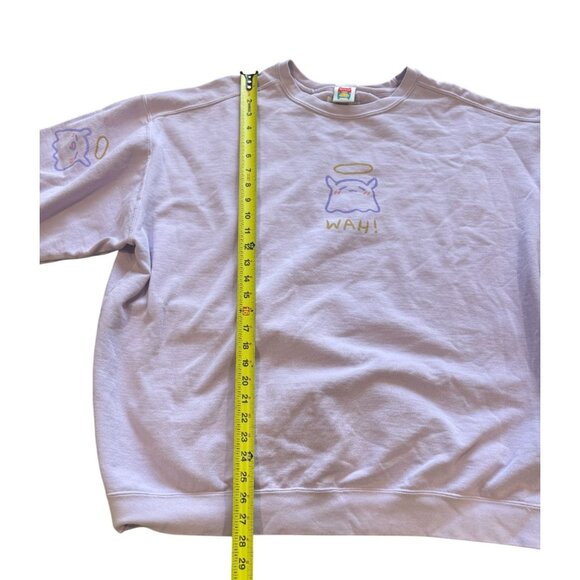 Hololive‎ x OMOCAT Ina'nis Wah! Sweater Crewneck Sweatshirt Size: XXL |G1 - Picture 3 of 7